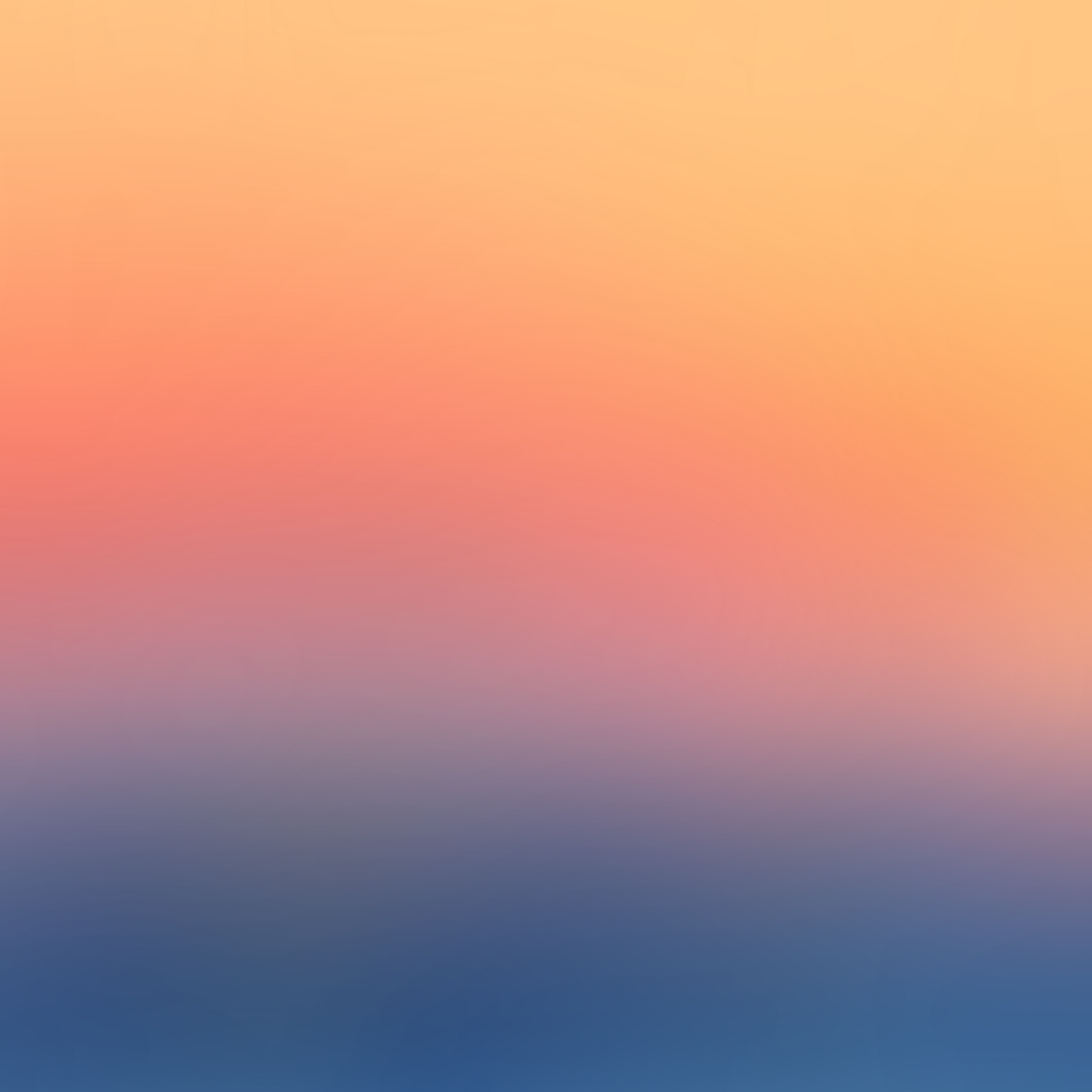 Sunset Gradient Square Background